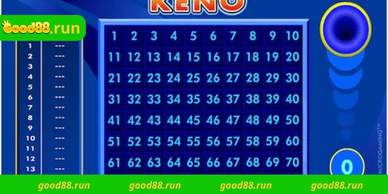 3 cách chọn game Keno Good88 đơn giản nhất